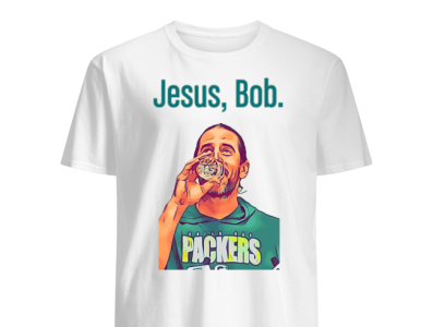 Jesus Bob Packers T-shirt aaronjones