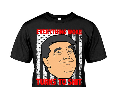 Everything Woke Turns To Shit T-Shirt guiliani