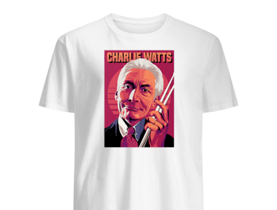 Rip CharlieWatts 1941-2021 Memories T-Shirt drummer