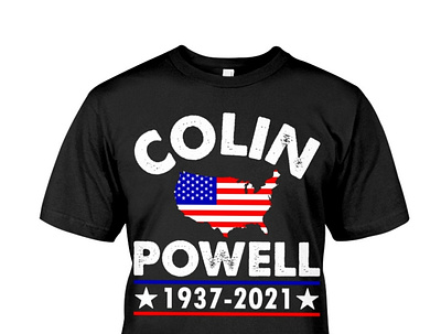 Colin Powell 1937-2021 The First Black US Secretary T-Shirt california