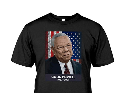 Colin Powell 1937-2021 T-Shirt california