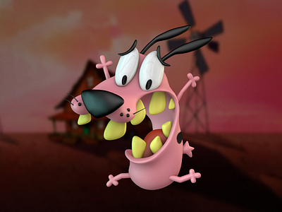 Character Courage the Cowardly Dog