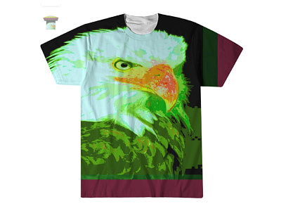 Eagle Art T-shirt 3d art branding chic clothing design eagle art eagle t shirt graphic design illustration logo motion graphics nice art typography ui vector