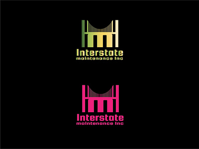 Interstate maintenance inc logo brand logo branding calligraphy chic clothing colorful design graphic design illustration logo minimalist minimalist logo typo typography ui vector