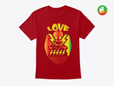 Love is my power T-shirt retro