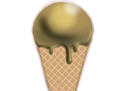 golden ice cream