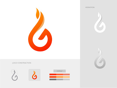 G gas creative gas graphic design icon illustration illustrator logo logo design ratio logo typography