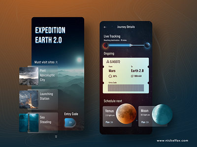 Space App - Mars to Earth 2.0