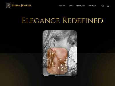 Jewellery Landing Page - Parallax Animation 3d 3d graphic design animation branding clean concept interaction design jewellery jewelry landing page minimal motion graphics parallax product smooth ui ui trends uianimation ux web design