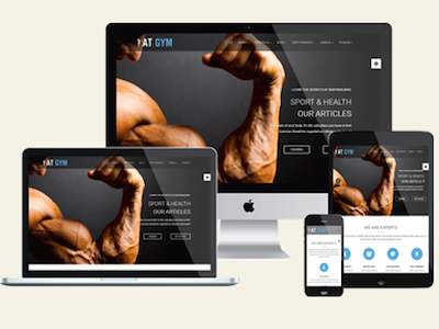 AT Gym – Fitness / Gym Joomla template at ThemeSnap