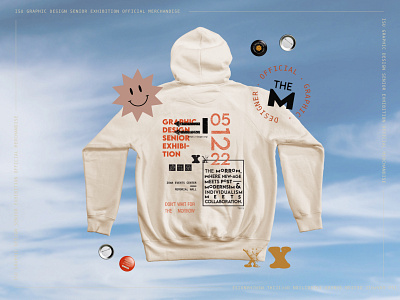ISU Graphic Design Senior Exhibition – Hoodie Design graphic design grunge hoodie merchandise typography