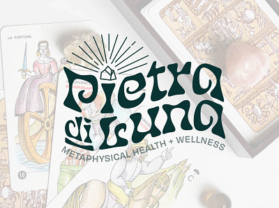 Pietra Di Luna Logo branding design graphic design illustration logo photography