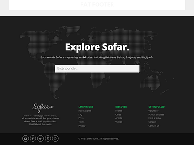 Sofar Extra-Fat Footer [WIP] footer map search sitemap web