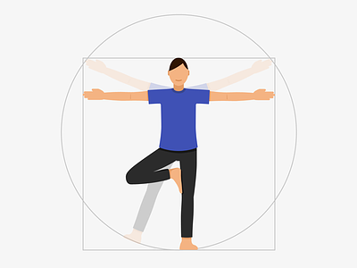 Vitruvian Yoga body geometry yoga