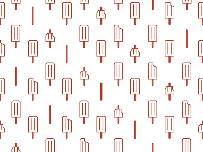 Ice Popsicles Pattern ice lolly ice pop pattern popsicle