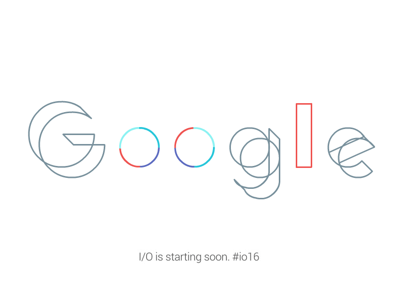 Google I/O [ANIMATION] animation google io16 typography