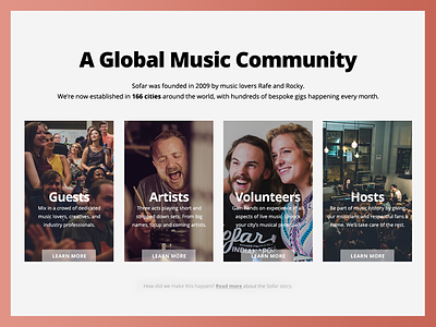 Sofar Global Music Community about sofar web