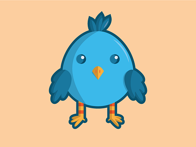 Bluebird adobe ai bird blue cute egg illustrator vector