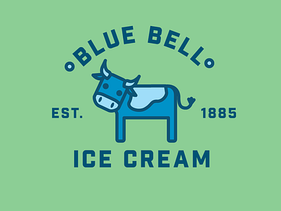 Blue Bell Badge 2015 ai badge blue bell creative south ice cream moo