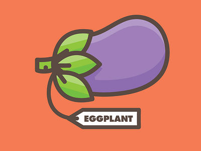 Eggplant ai collaboration eggplant food illustration purple vegetable