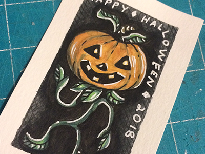 Happy Halloween 2018 - card#2