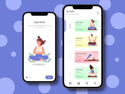 Yoga App UI Design