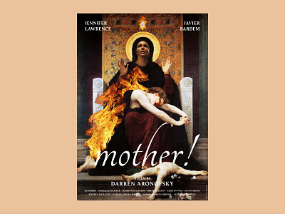 Mother! - Alternative Movie Poster cinema design graphic design keyart movie poster posterdesign