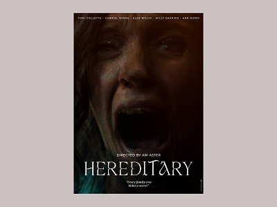 Hereditary - Alternative Movie Poster cinema design graphic design keyart movie poster posterdesign