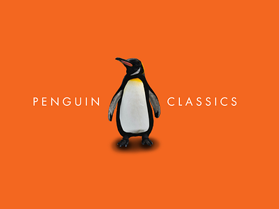 Penguin Book - Logo in real life branding graphic design logo
