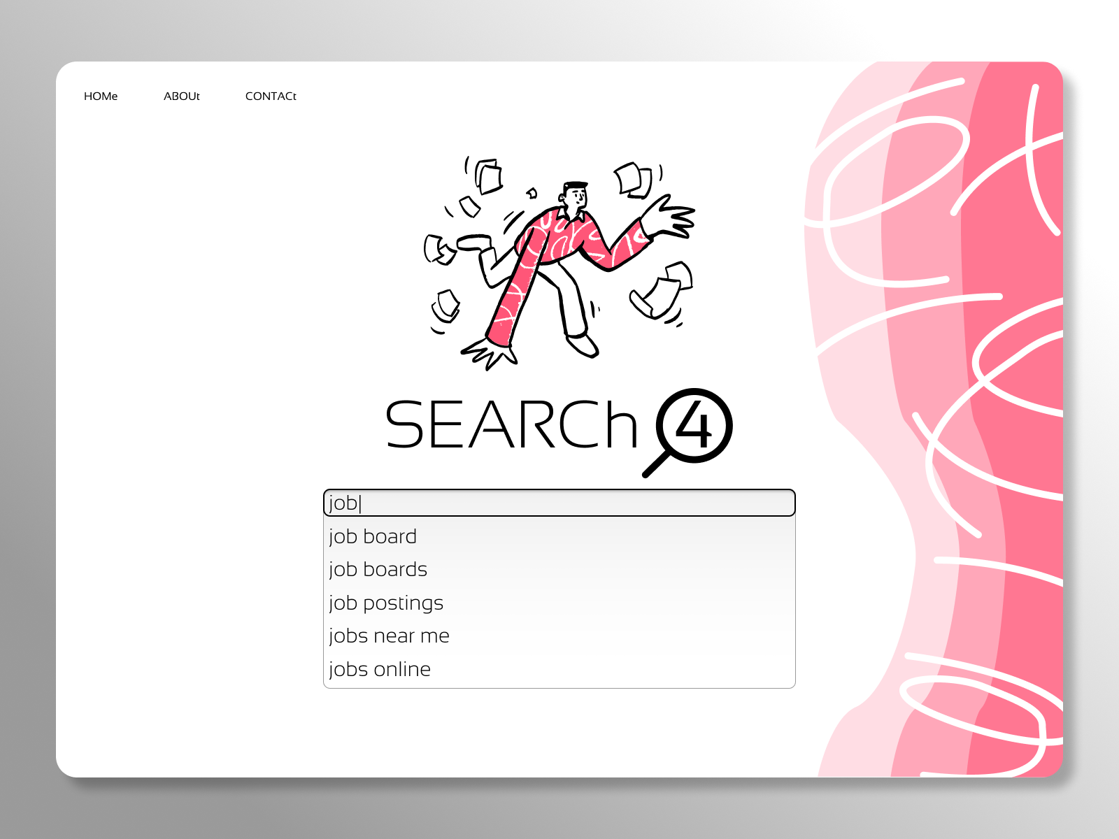 Search by Elias Michael on Dribbble