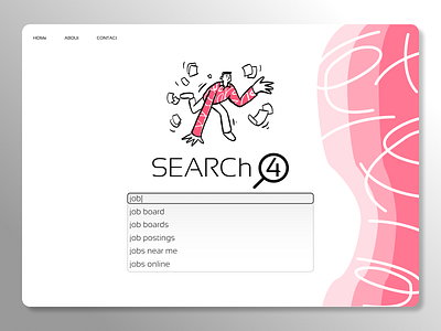 Search 022 branding dailyui dailyuichallenge design illustration typography ui