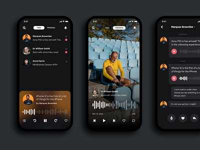 Memo app audio best chat crypto iphone music new york nft note notes nyc player podcast social top ui user voice wave
