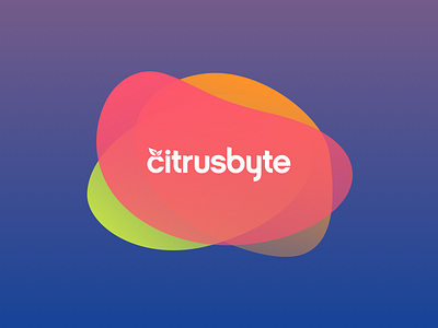 Brand Exploration branding citrus citrusbyte colorful colors fluid logo shapes