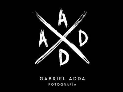 Adda Photography adda gabriel identity logo logotype photographer uruguay