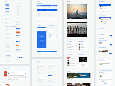 Optimize — UI Style Guide app best brand branding creative css guide guidelines innovative live madebysan new york nyc optimzie portfolio style styleguide top trendy ux