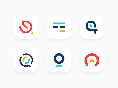 Q — Brand Exploration app brand branding icon icons ios logo madebysan q white