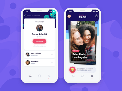 Discover / Review app emoji ios iphone madebysan media network passive photos sharing social social app