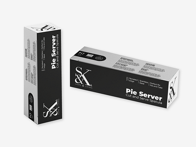 S&K - Pie Server Packaging Design box design graphicdesign home and living labeldesign packaging packaging design