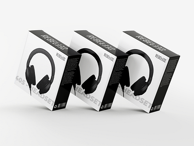 Rebelles - Headset Box Design