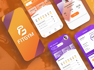 FITGYM design uxdesign uxui