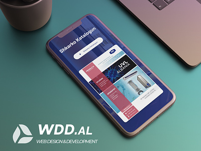 WDD.AL Website Mobile Responsive app art artwork branding design graphic design illustrator logo ui ux web web design webdesign website