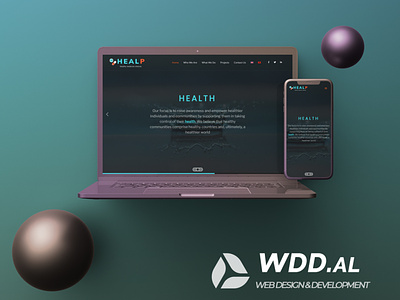 WDD.AL Professional Responsive Website agency branding business design digitalmarketing graphic design illustration web webdesign website