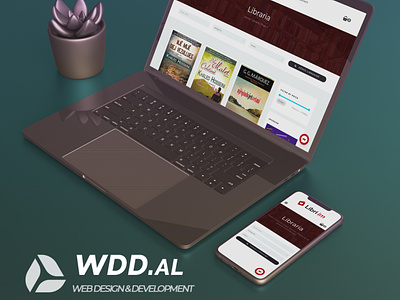 WDD.AL Online Bookstore Modern Website agency artwork books books app bookshelf bookshop bookstore branding business design graphic design webdesign website
