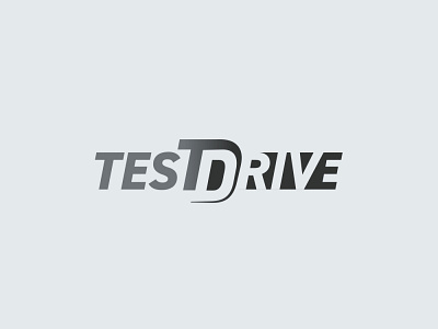 TestDrive branding design logo vector