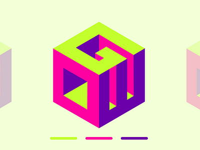 3D Cube Logo Design