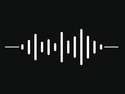 Audio Waves Design branding clean design graphic design icon illustration logo vector