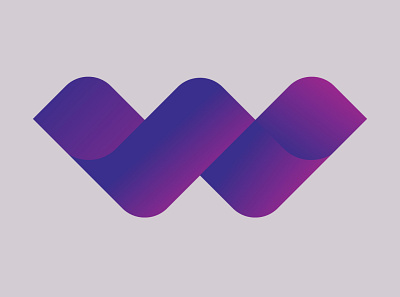 W Letter Design branding clean design graphic design illustration logo vector