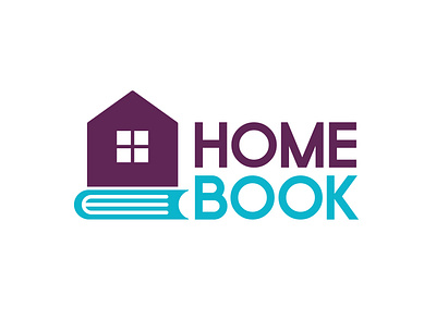 Home Book Logo Design branding clean design graphic design illustration logo vector
