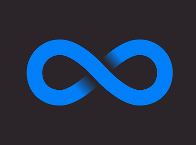Infinity Logo Design branding clean design graphic design illustration logo vector