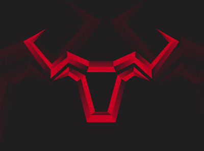 Bull Head Logo Design branding clean design graphic design illustration logo vector